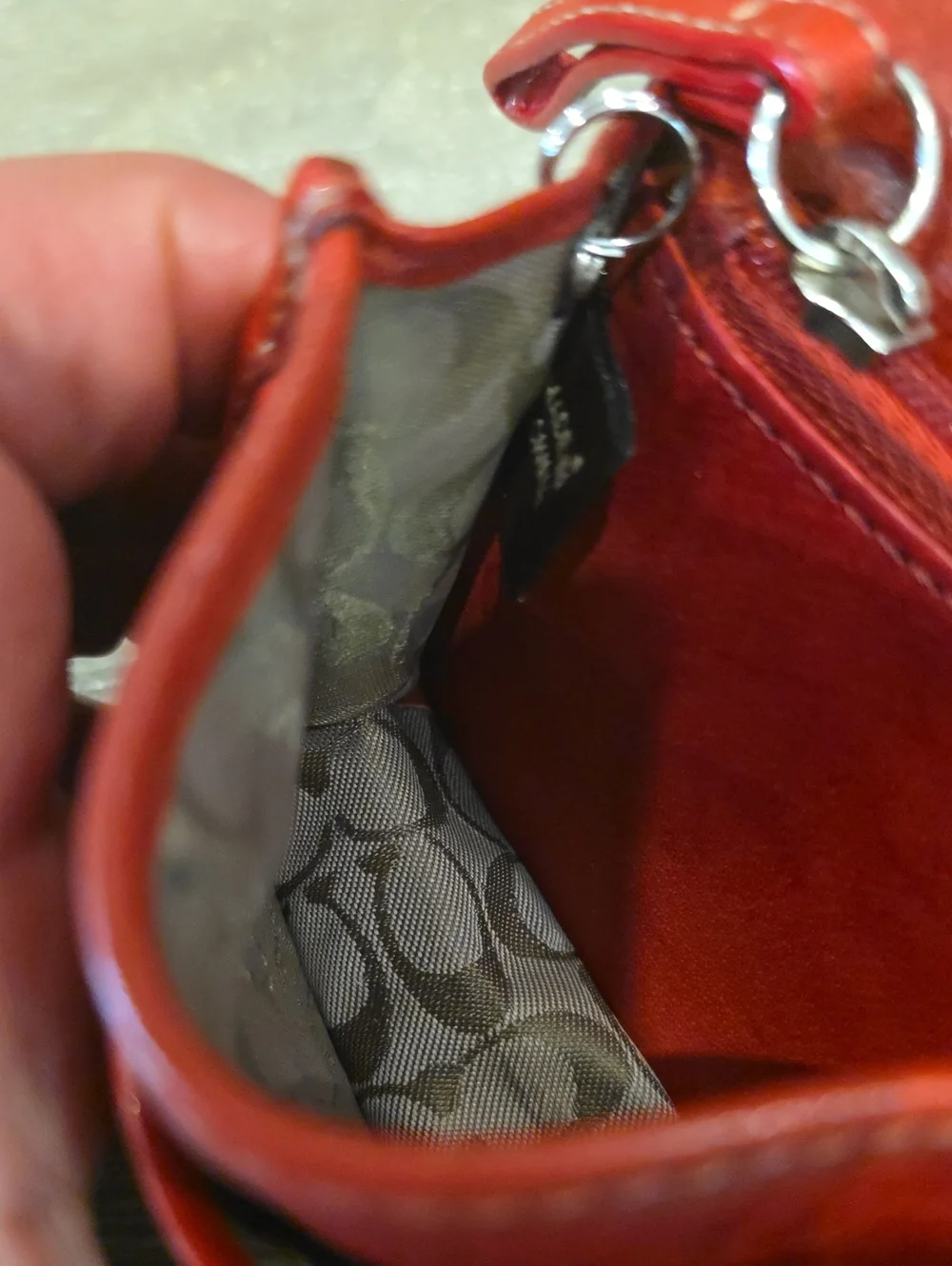 Coach amazing red